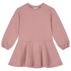 Girls Pink Star Dress Set, 1, hi-res