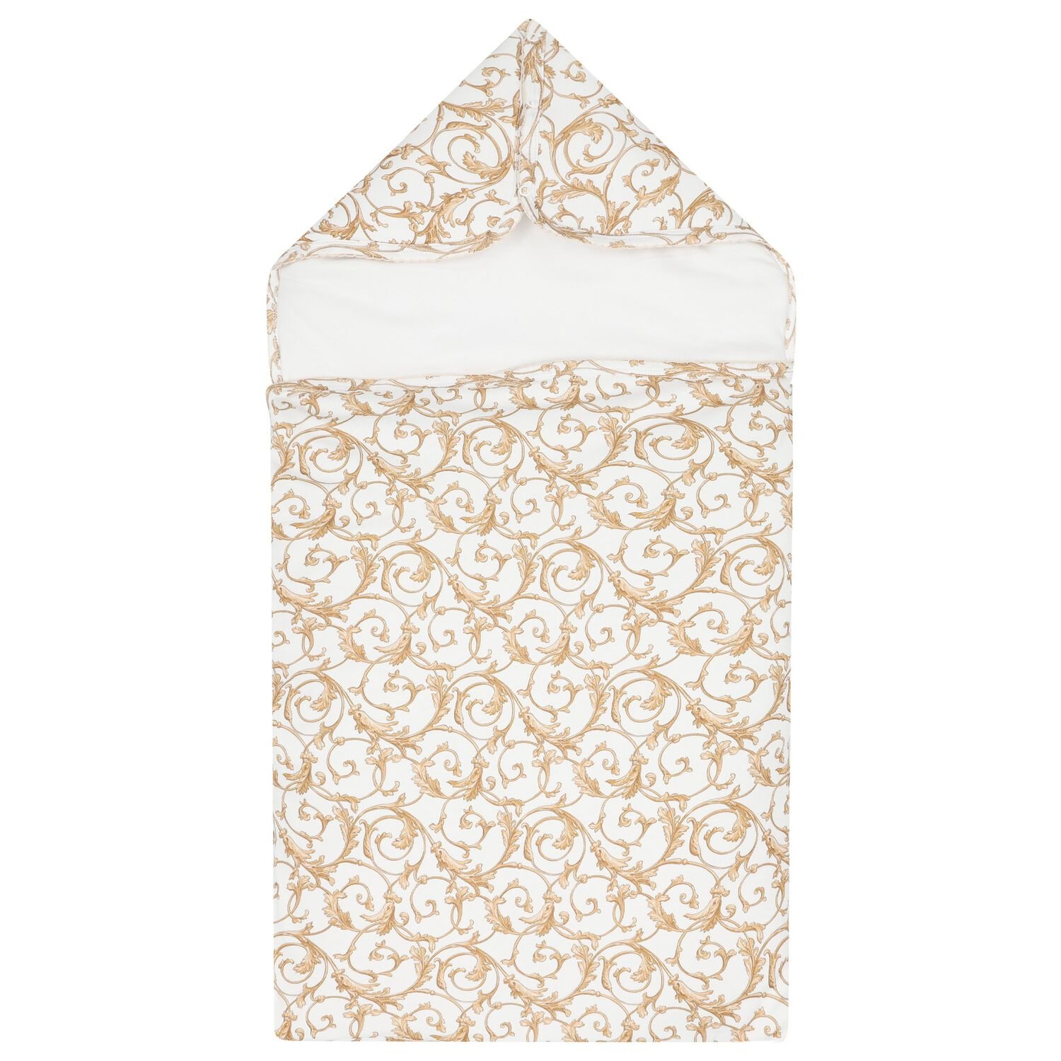 White & Gold Baby Nest, 1, hi-res