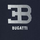 Younger Boys Navy Logo Long Sleeve Top, 1, hi-res