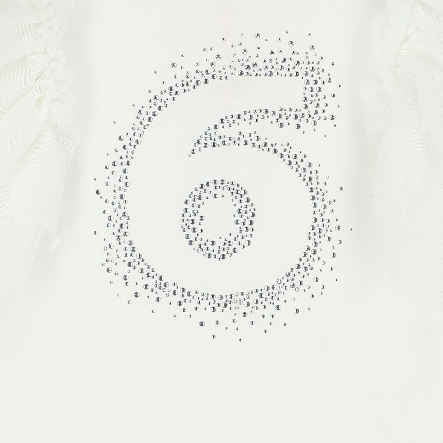Girls White 6th Birthday T-Shirt, 10, hi-res