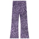 Girls Purple Logo Leggings Set, 1, hi-res