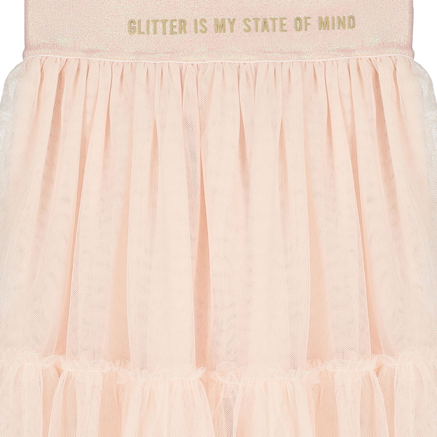 Girls Pink Glitter Tulle Skirt , 1, hi-res