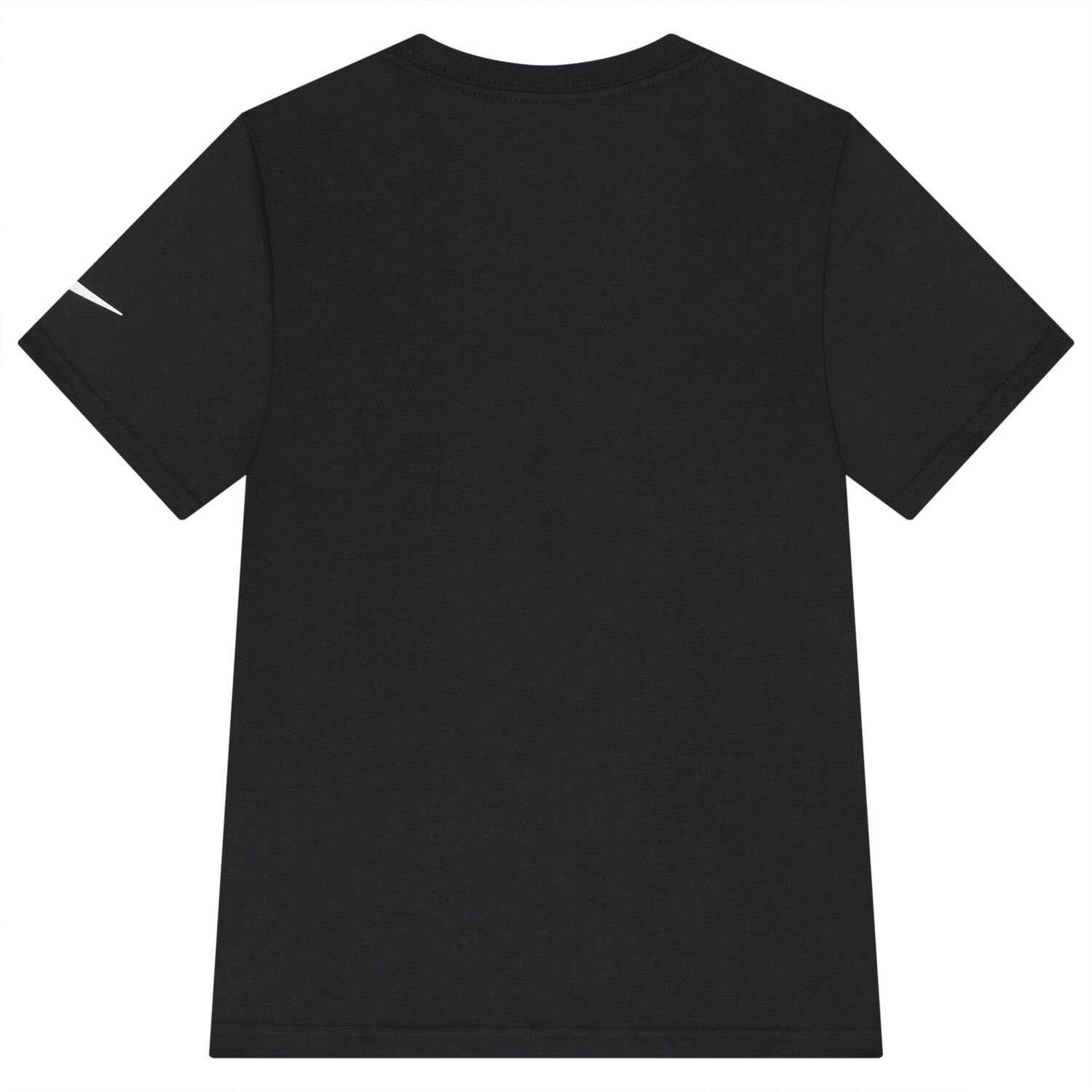 Boys Black Logo T-Shirt, 1, hi-res