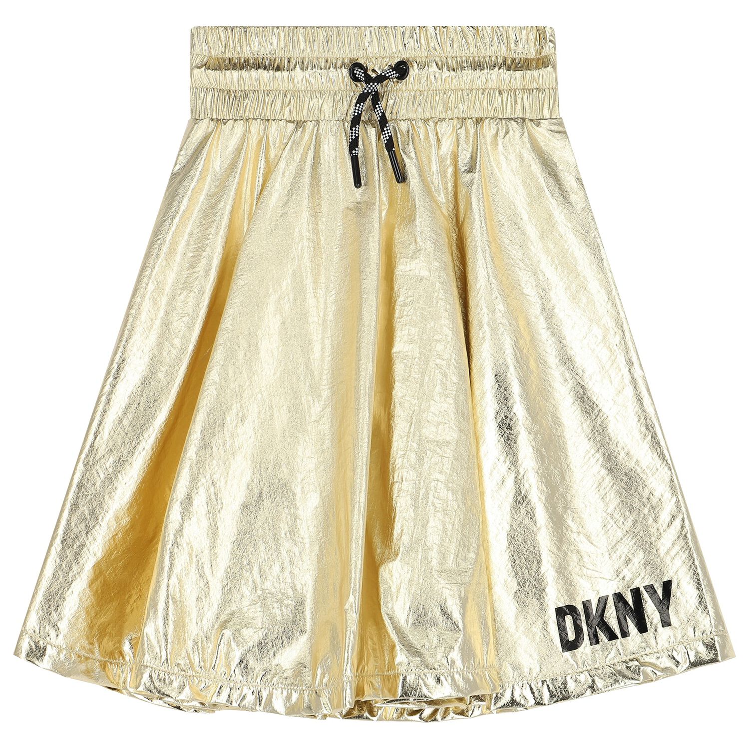 Girls Gold Logo Skirt, 1, hi-res image number null
