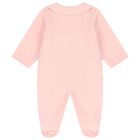Baby Girls Pink Logo Babygrow, 2, hi-res