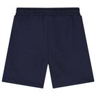 Boys Blue, White & Navy Blue Shorts Set, 2, hi-res