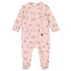 Baby Girls Pink Bunny Babygrow Set, 3, hi-res