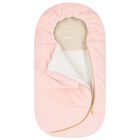 Baby Girls Pink & Gold Logo Nest, 1, hi-res