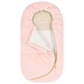 Baby Girls Pink & Gold Logo Nest
