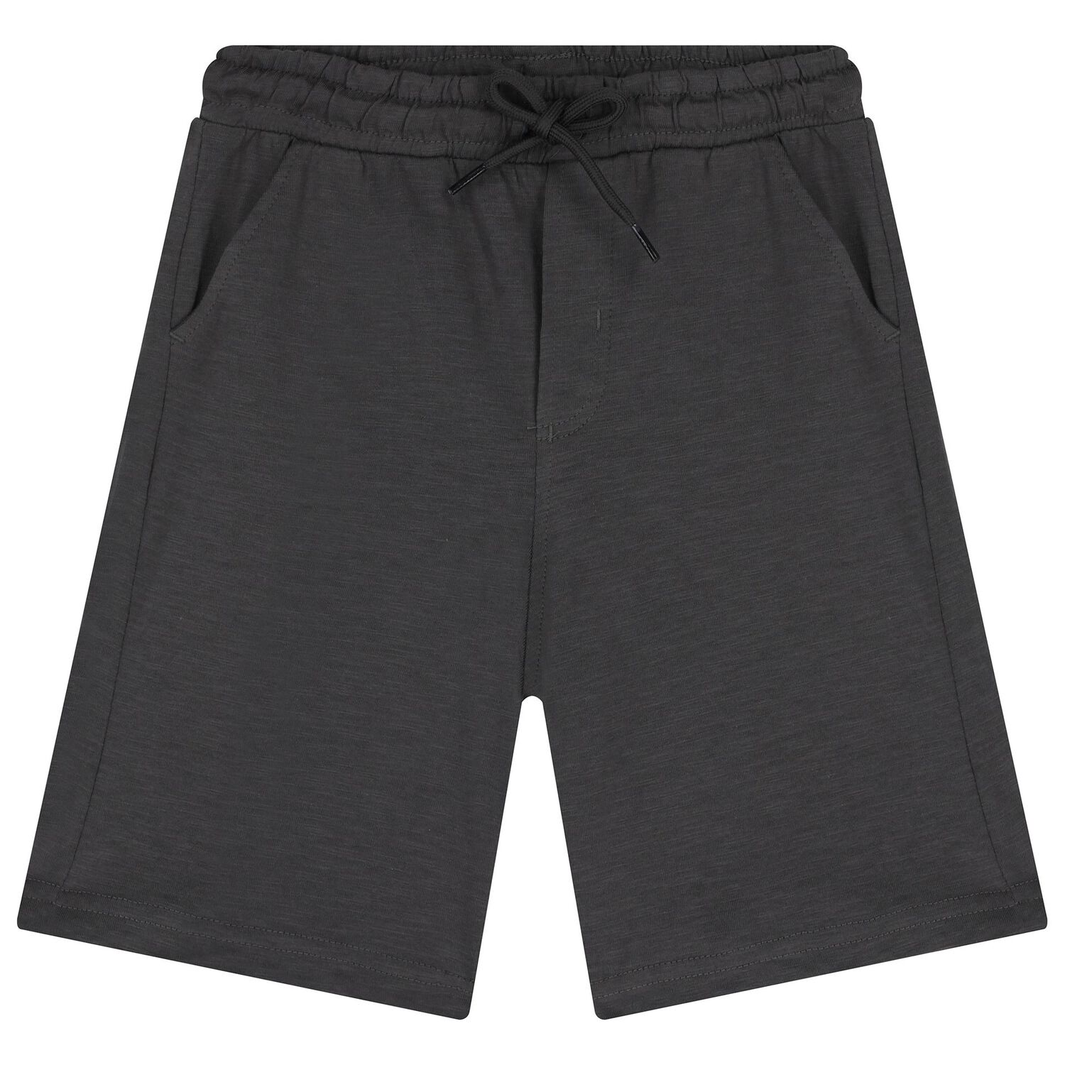 Boys White & Grey Shorts Set, 1, hi-res