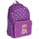 Girls Purple Disney Logo Backpack, 1, hi-res