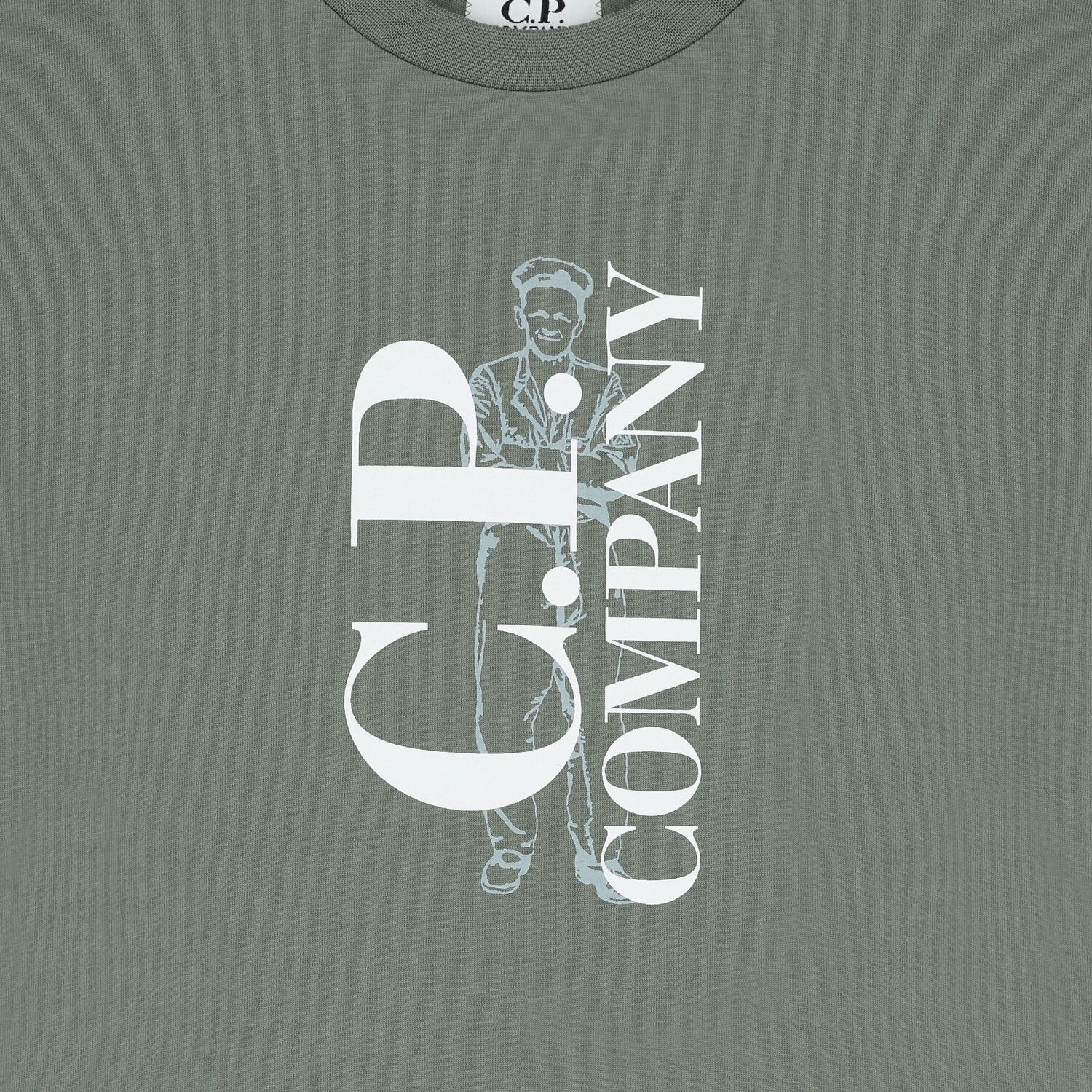 Boys Green Logo T-Shirt, 1, hi-res