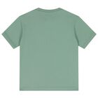 Boys Green Logo T-Shirt, 1, hi-res