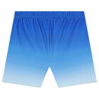Blue Ombre Logo Softskin Shorts, 1, hi-res