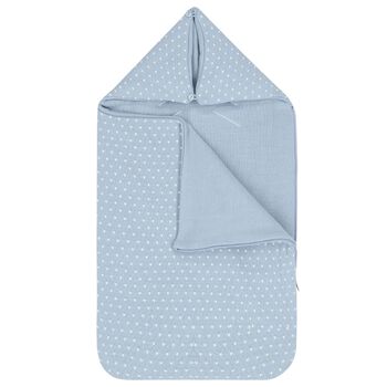 Boys Blue Hooded Baby Nest
