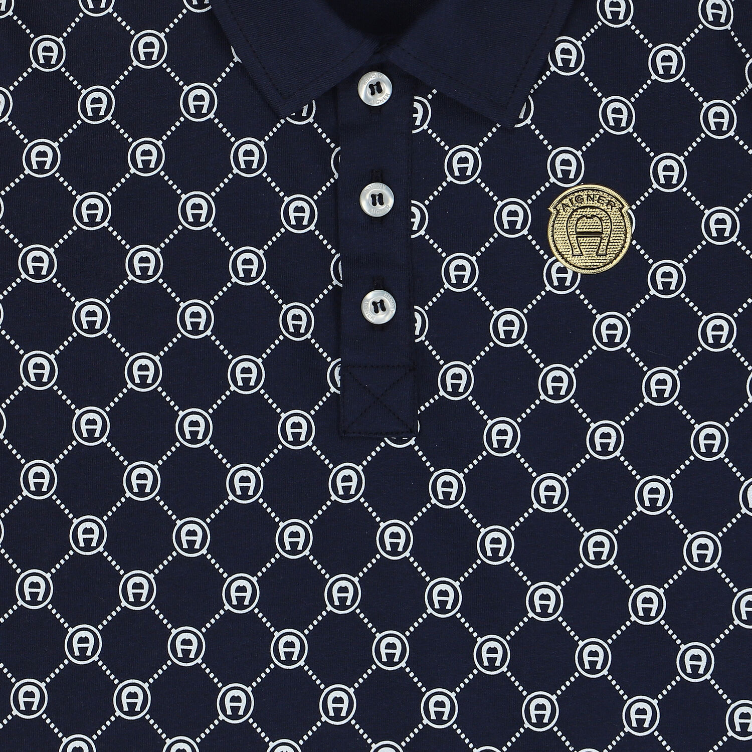 Boys Navy Logo Polo Shirt, 1, hi-res