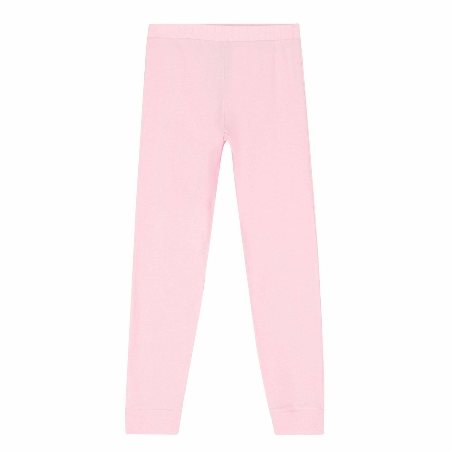 Girls White & Pink Logo Pyjamas, 1, hi-res