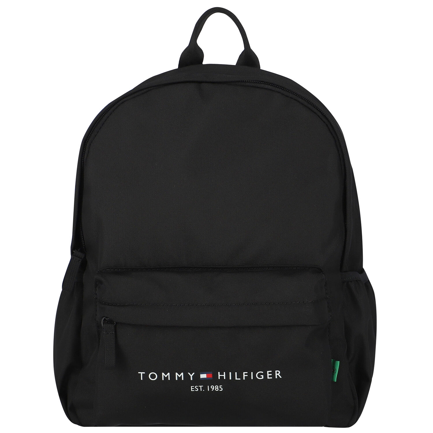 Black Logo Backpack, 2, hi-res