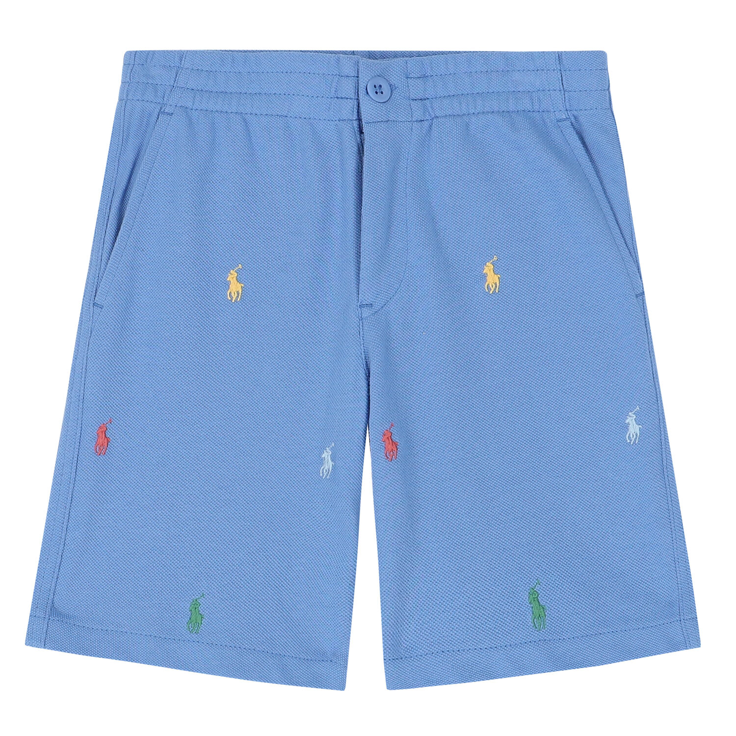Boys Blue Logo Shorts, 1, hi-res image number null