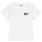 White Teddy Bear Logo T-Shirt, 1, hi-res