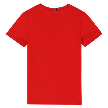 Boys Red Logo T-Shirt
