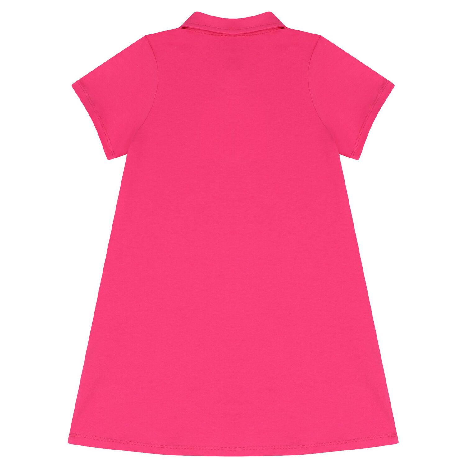 Girls Pink Logo Polo Dress, 1, hi-res image number null