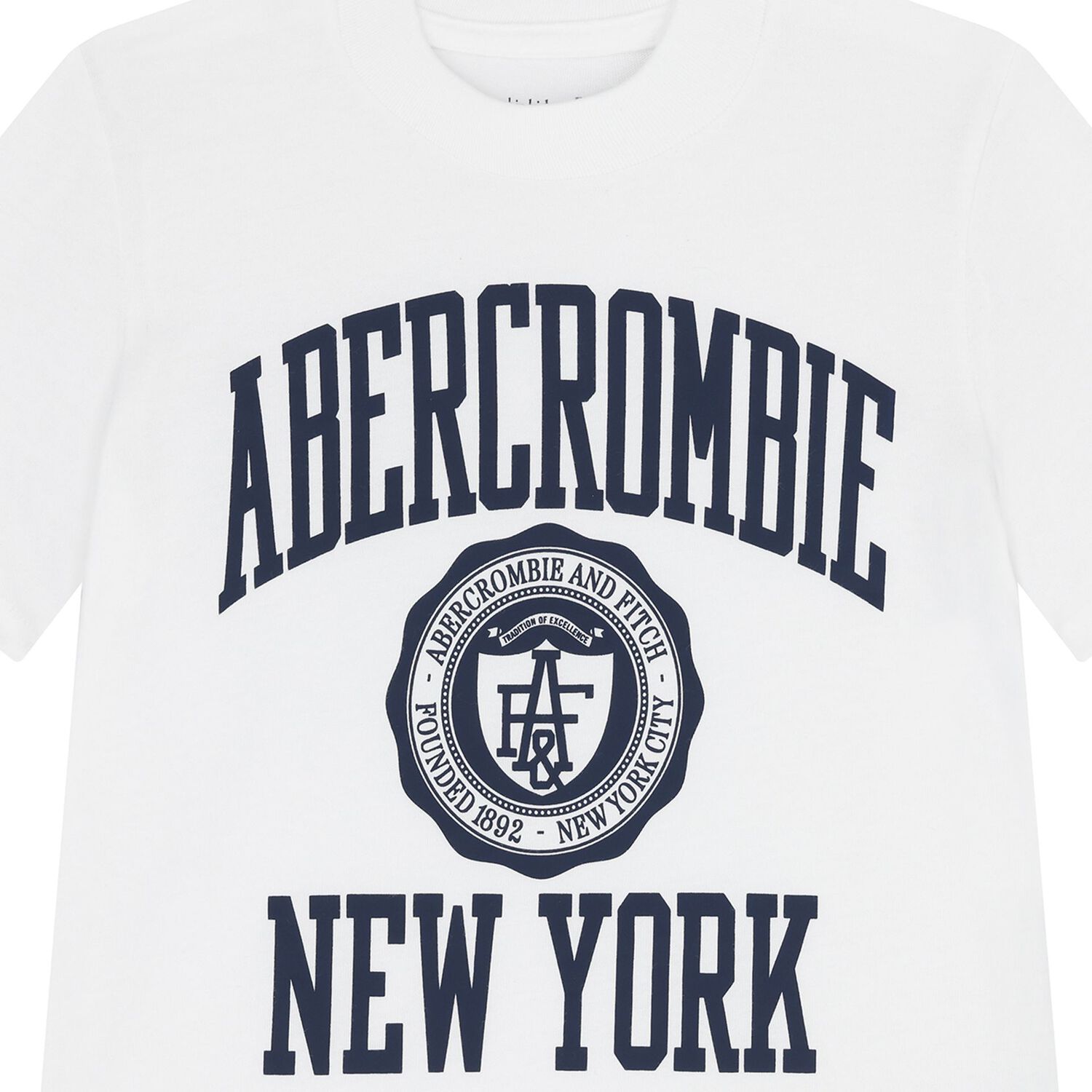 Boys White Logo T-Shirt, 1, hi-res