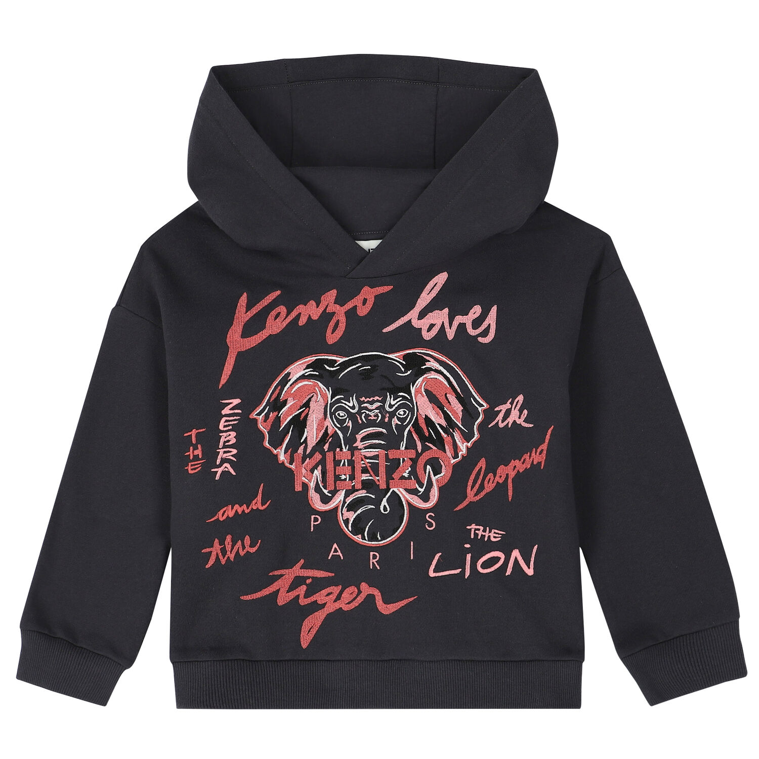 Girls Grey Logo Sweatshirt, 1, hi-res