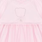 Baby Girls Pink Tulle Dress, 1, hi-res
