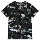 Boys Black VR Box T-Shirt, 1, hi-res