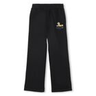 Boys Black Logo Joggers, 1, hi-res
