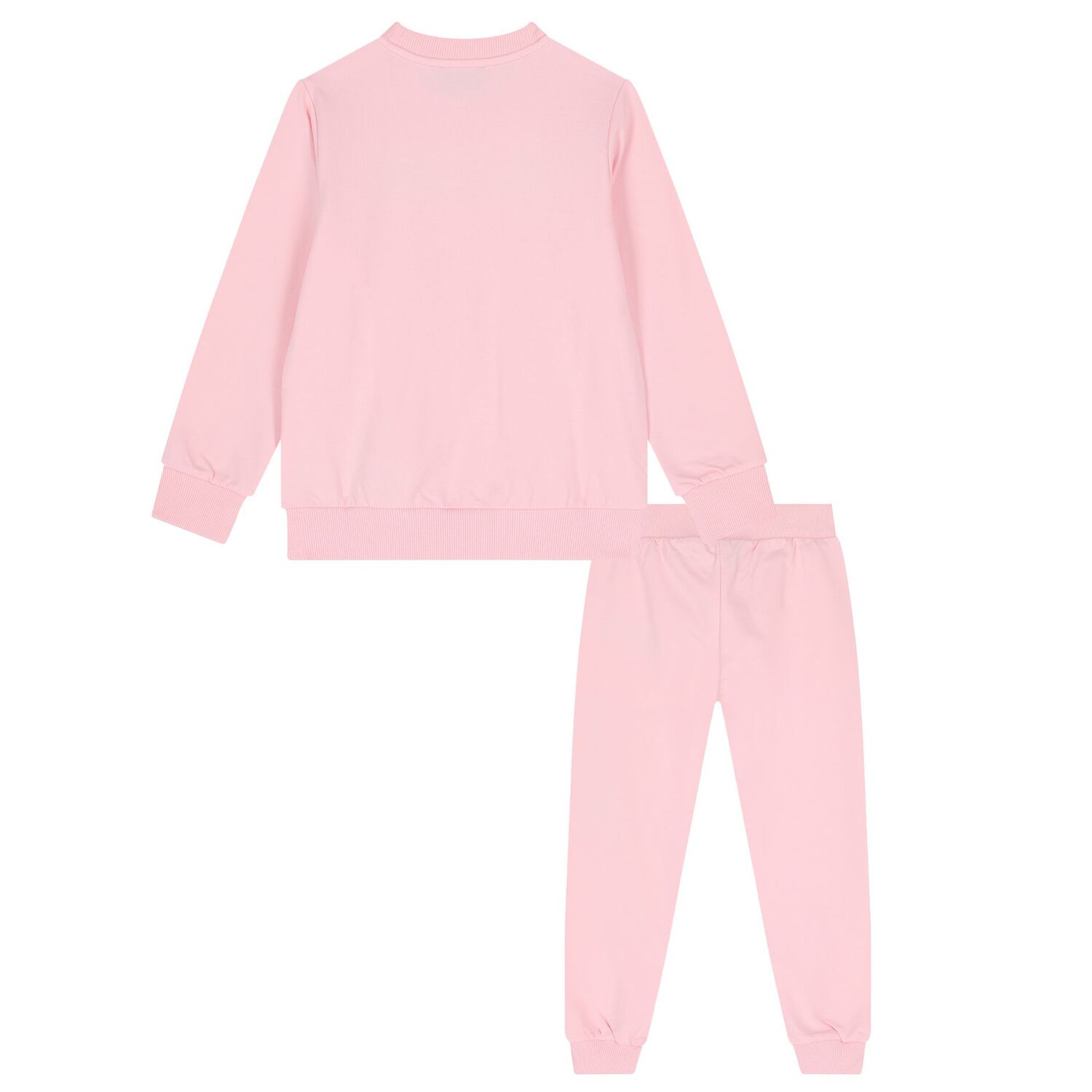 Girls Pink Logo Tracksuit, 1, hi-res image number null