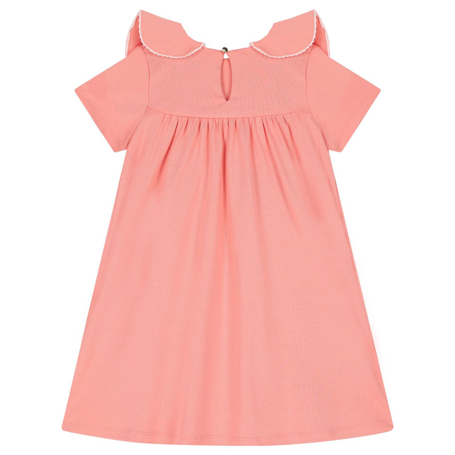 Girls Pink Logo Dress, 2, hi-res