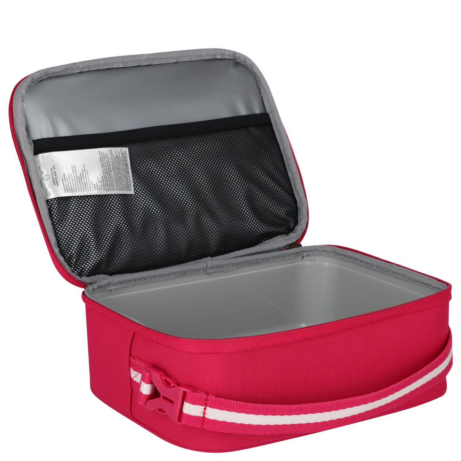 Girls Pink Logo Lunch Box ( 23cm ), 3, hi-res