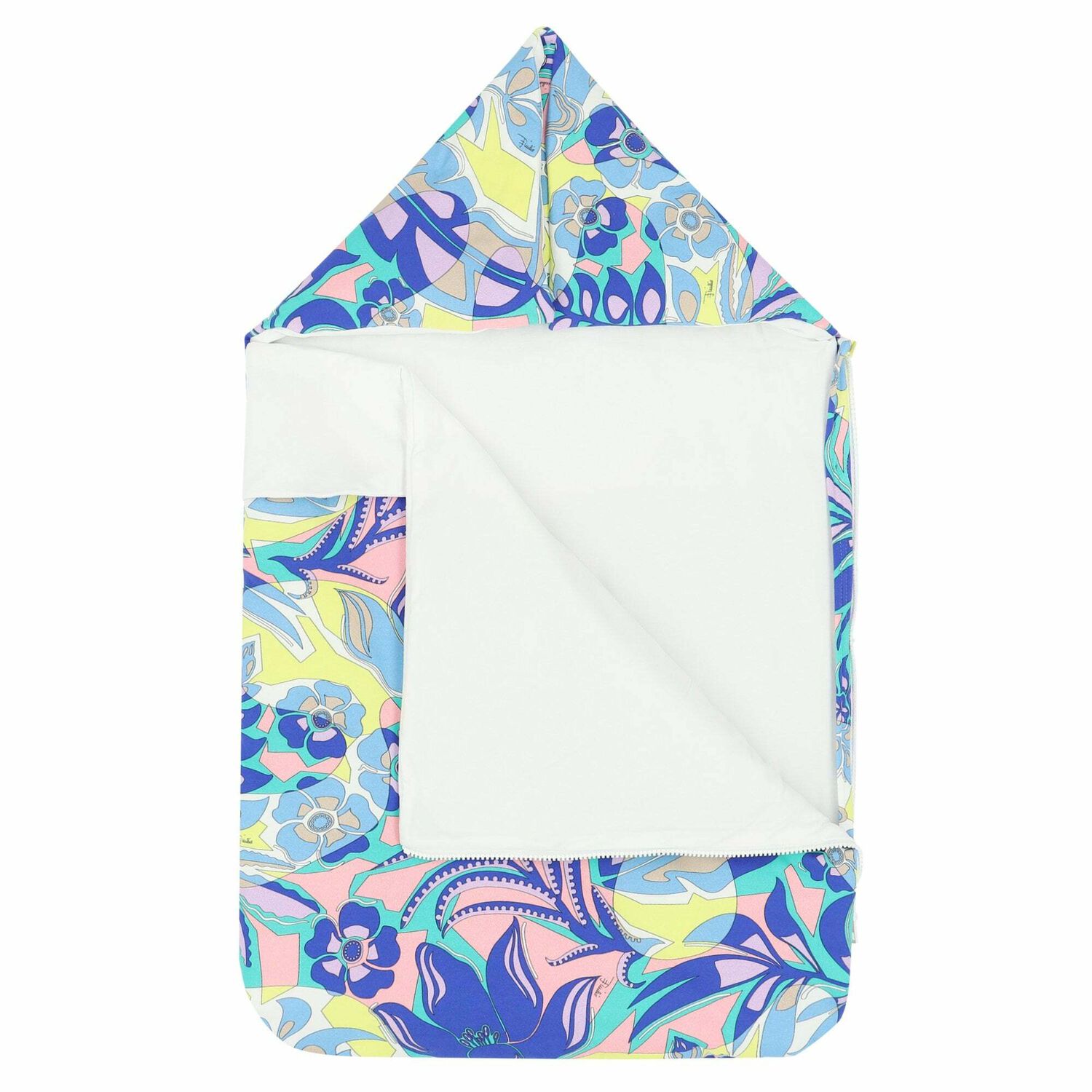 Baby Girls Multi Coloured Printed Nest, 1, hi-res