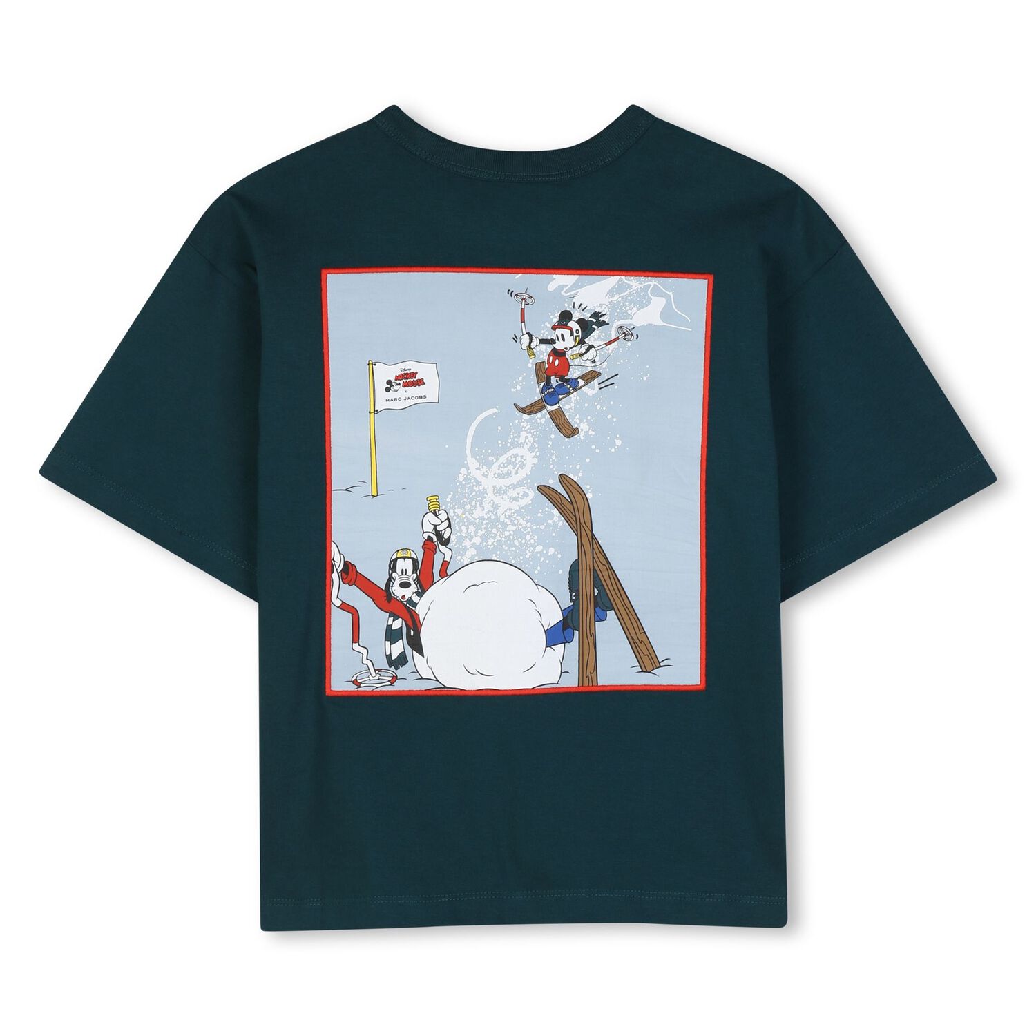 Boys Green Mickey Mouse Disney T-Shirt, 1, hi-res