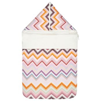 Multi-Coloured Zig Zag Baby Nest