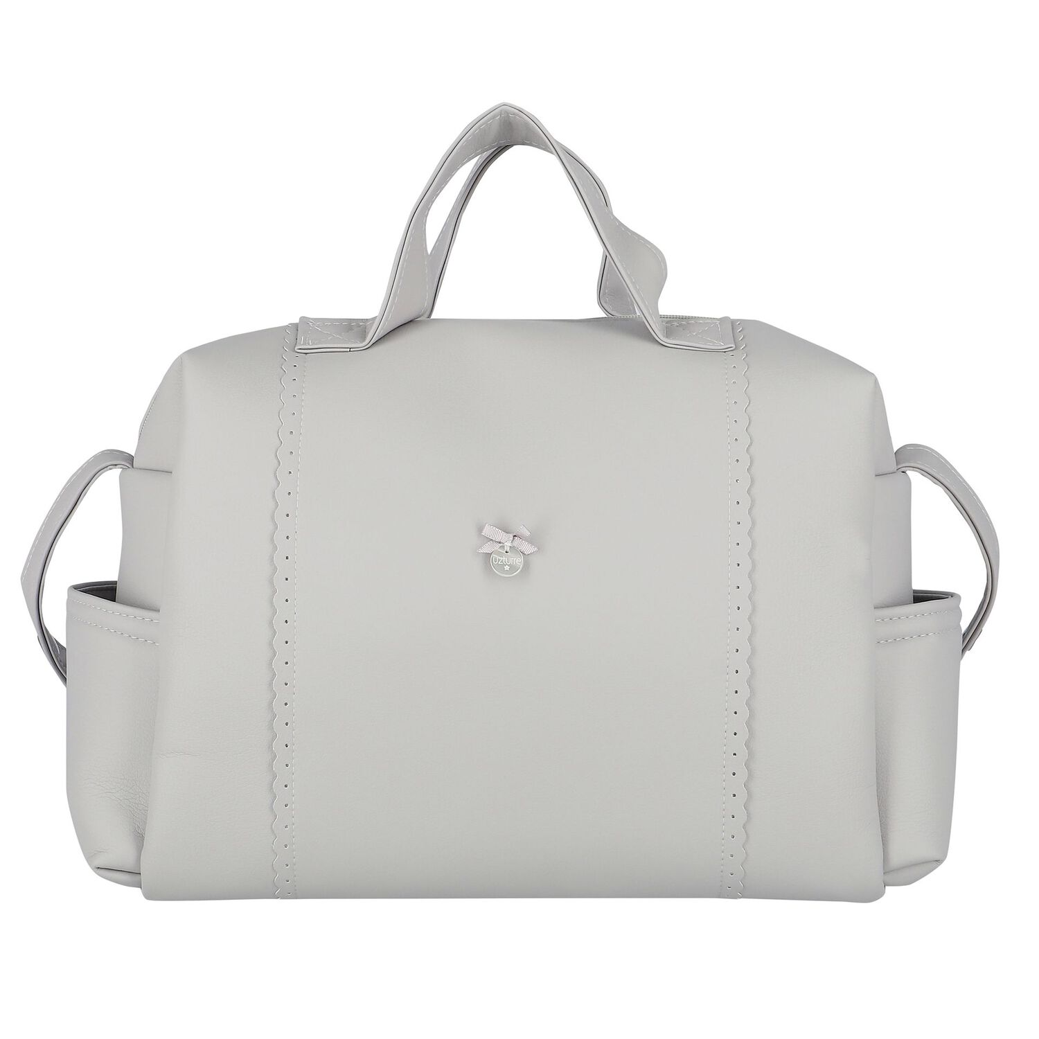 Grey Baby Changing Bag, 2, hi-res