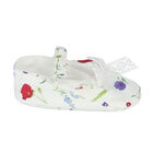 Baby Girls Ivory Liberty Print Shoes, 1, hi-res