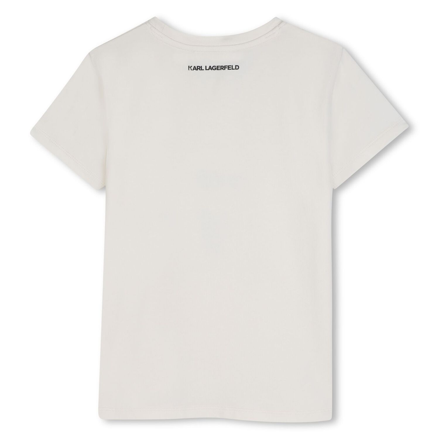 Girls White Ikonik T-Shirt, 1, hi-res