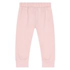 Younger Girls Pink Joggers, 1, hi-res