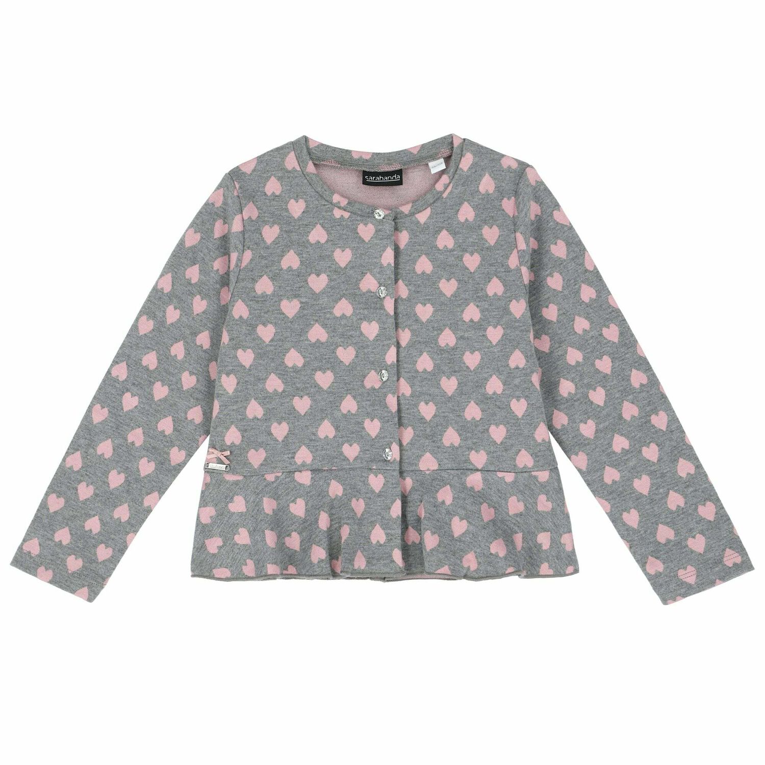 Girls Grey Cardigan, 1, hi-res image number null