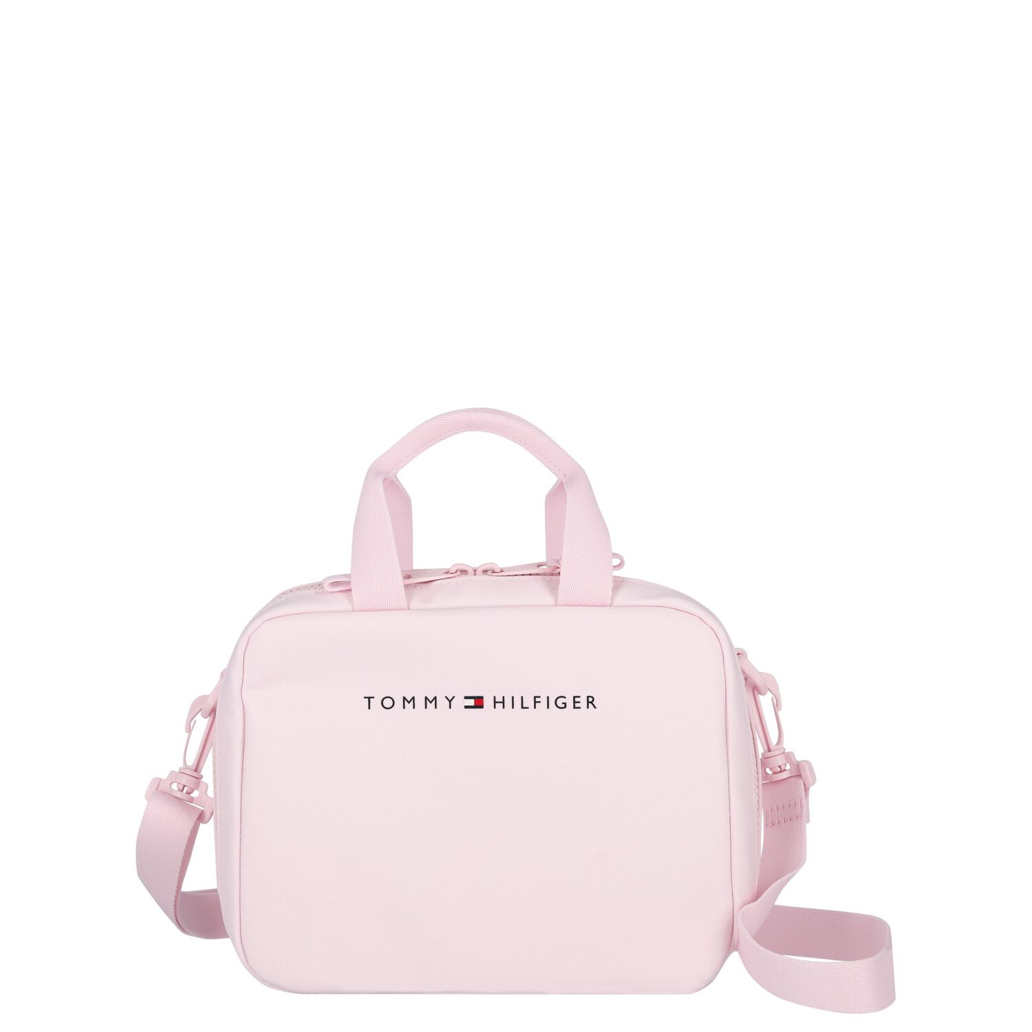 Girls Pink Logo Lunch Bag, 2, hi-res
