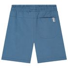 Boys White & Blue Surfing Board Shorts Set, 1, hi-res