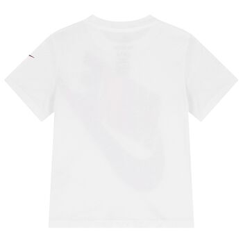Girls White & Pink T-Shirt