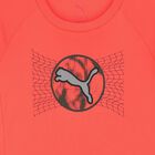 Boys Neon Orange Logo T-Shirt, 1, hi-res