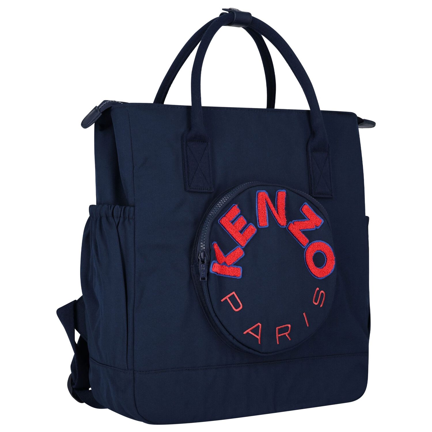 Navy Blue Logo Baby Changing Bag, 1, hi-res