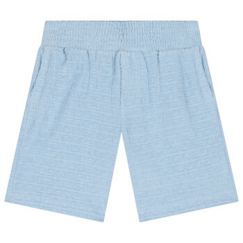 Boys Blue Logo Shorts