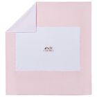 Baby Girls White & Pink Blanket, 1, hi-res