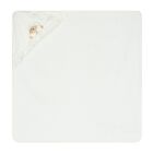 White Teddy Bear Hooded Baby Towel, 1, hi-res